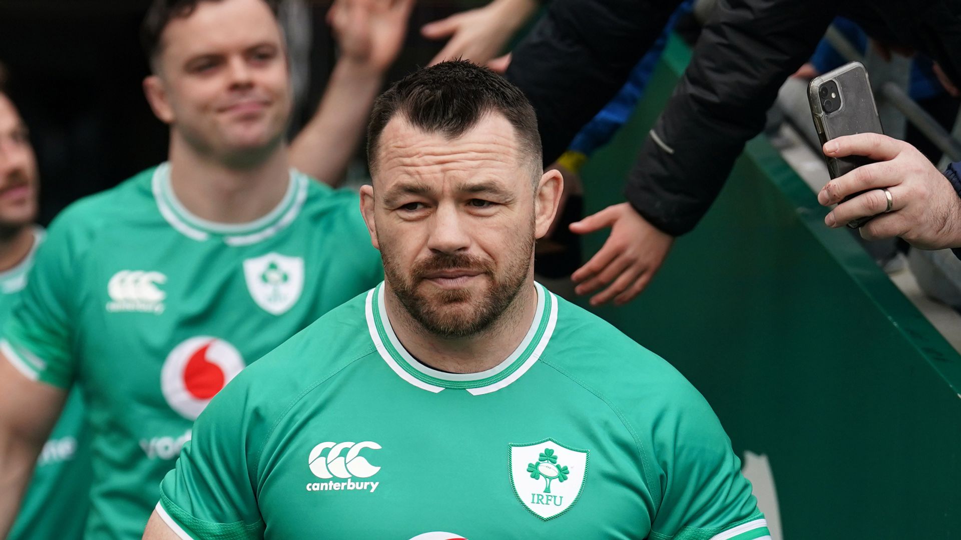 Healy set to become Ireland's all-time leading cap holder