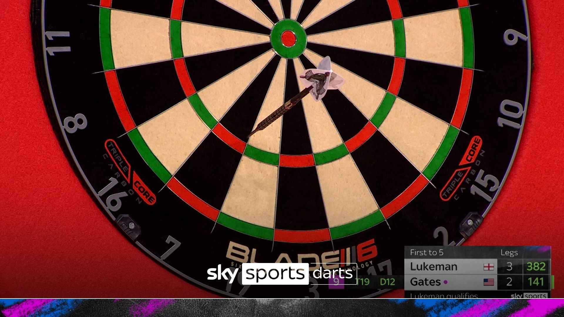 'Brilliant effort!' | Gates almost hits nine-darter!