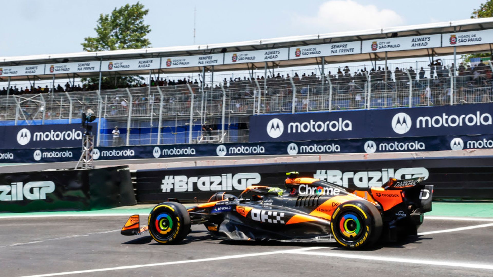 Sao Paulo GP: Norris tops practice with late show of pace LIVE!