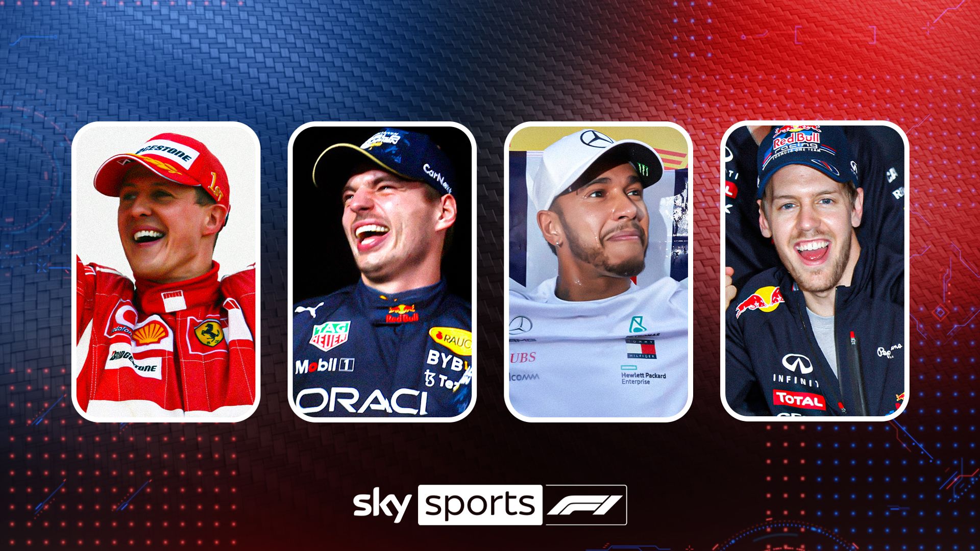 Hamilton? Schumacher? How Verstappen's run to four title wins compares