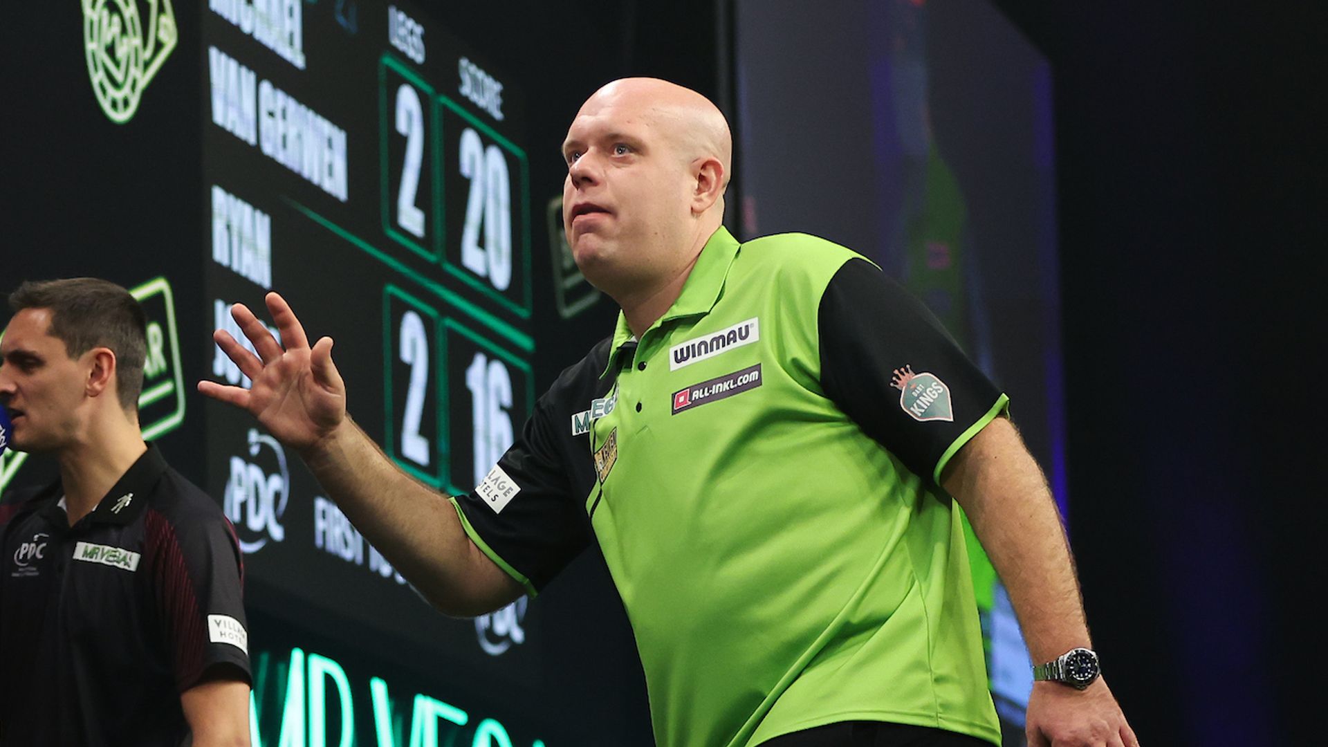 Van Gerwen and Smith suffer shock Grand Slam exits