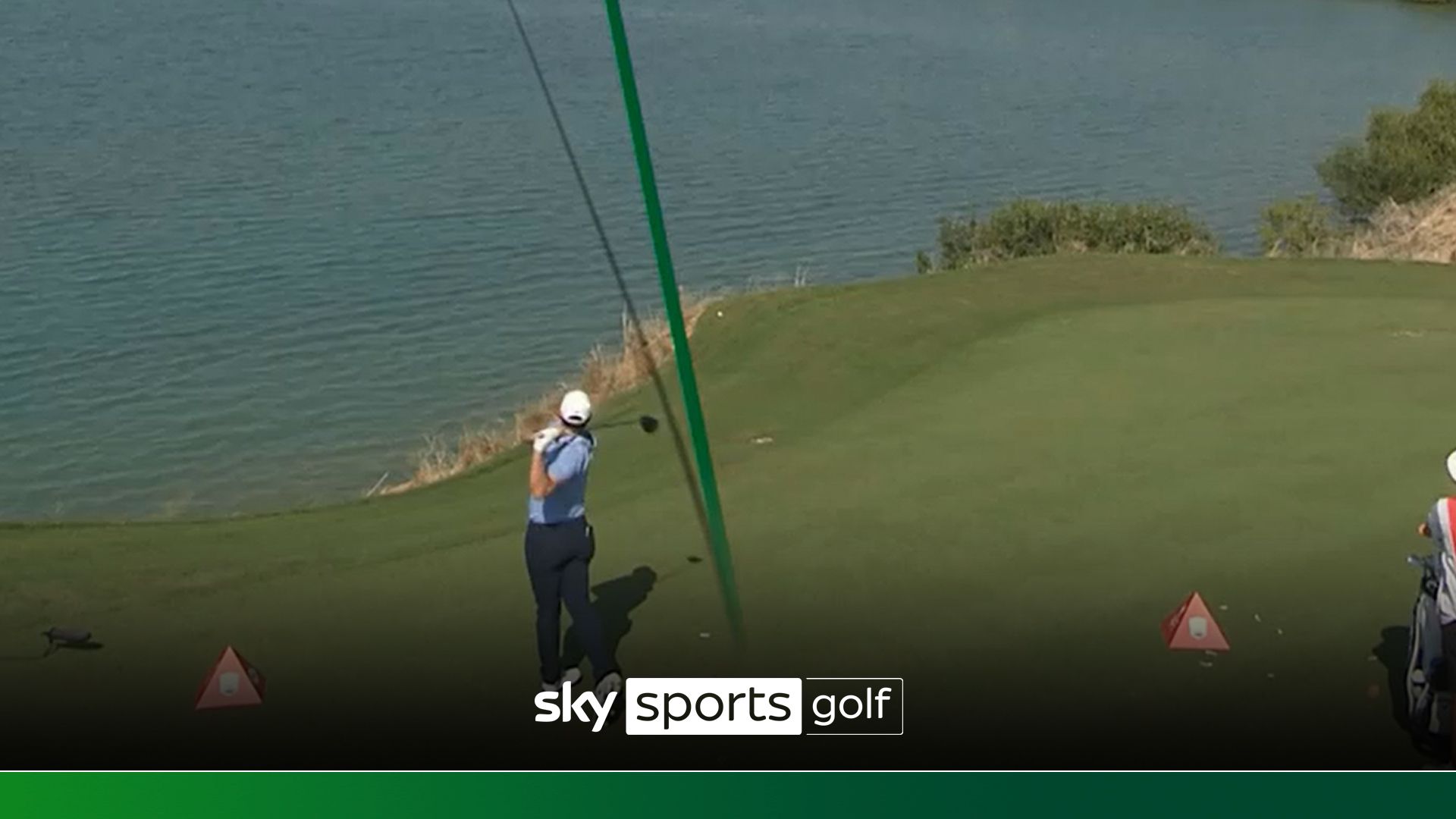 'That is PERFECT!' | McIlroy smashes 353-yard rocket over water!