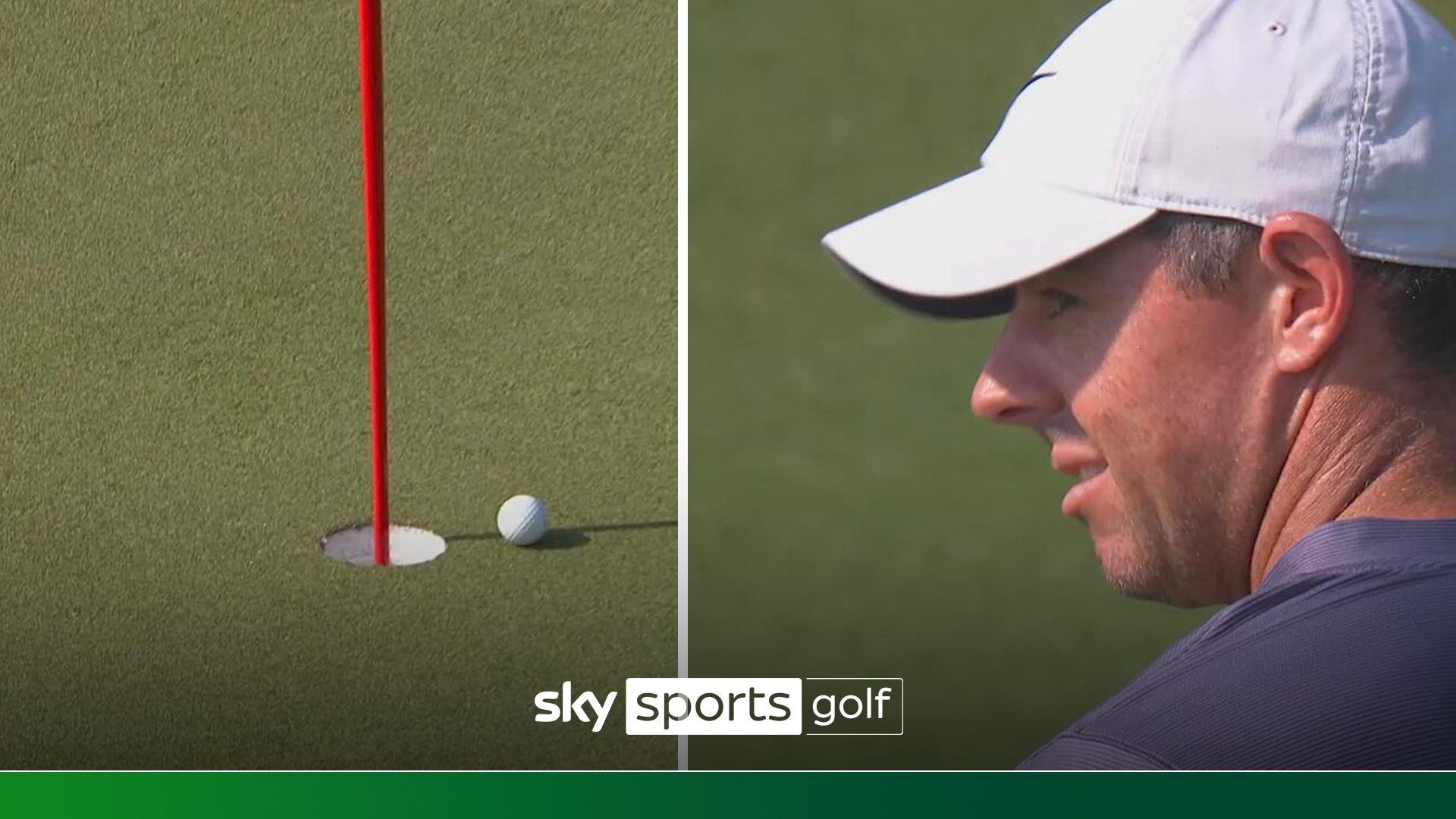 'That's why he's a millionaire!' | McIlroy almost DUFFS it for incredible eagle!