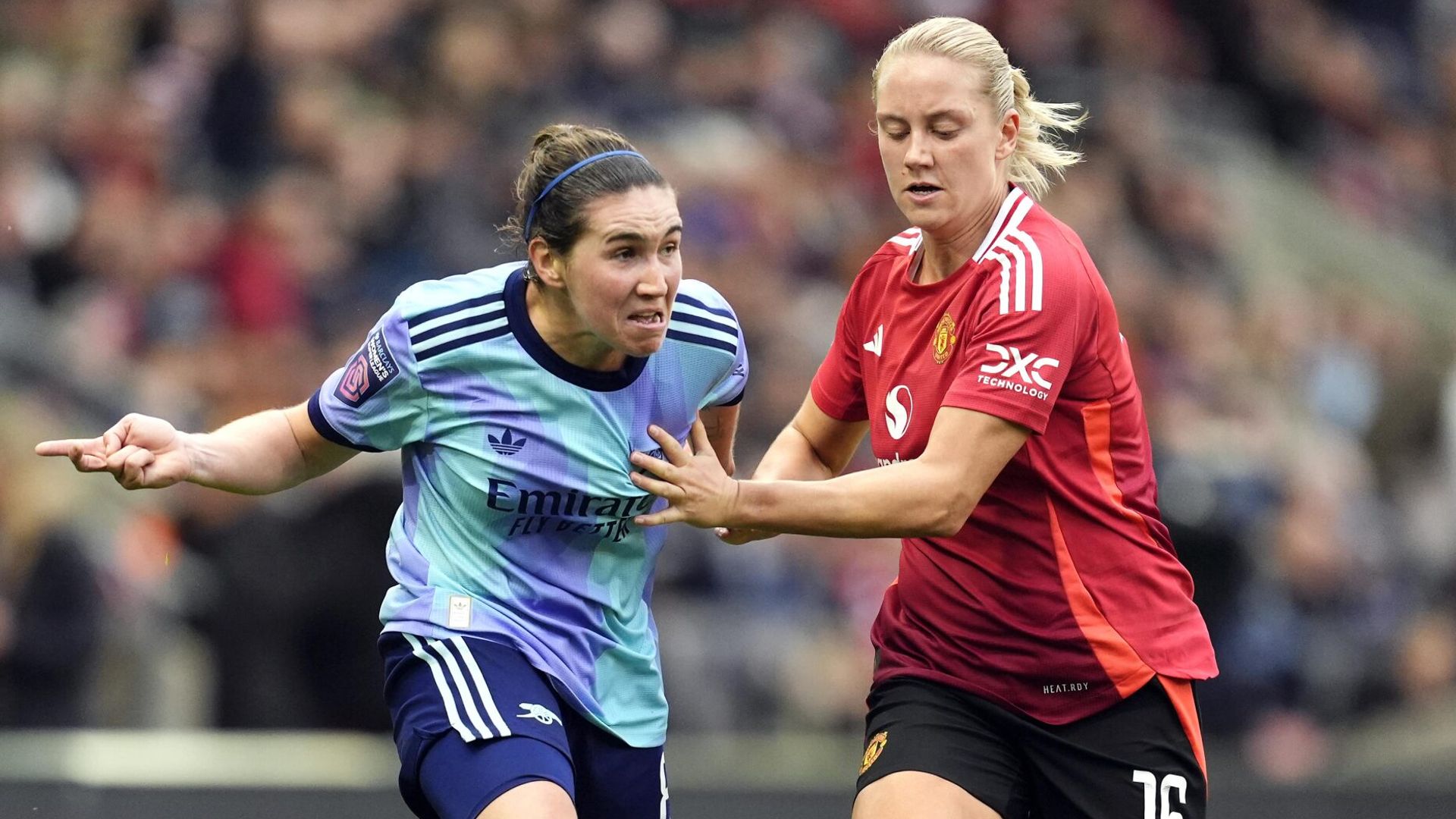 Manchester United Women 1-1 Arsenal Women: Renee Slegers drops first points as interim boss after late equaliser