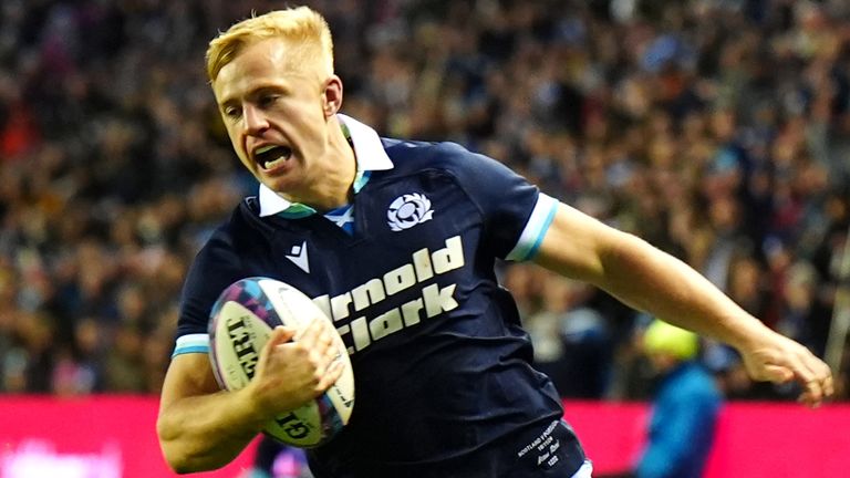 Arron Reed scored twice in the second half as Scotland beat Portugal 59-21 at Murrayfield