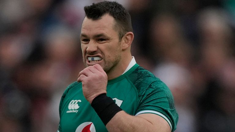 Cian Heay is set to equal Brian O'Driscoll's record of 133 caps for Ireland
