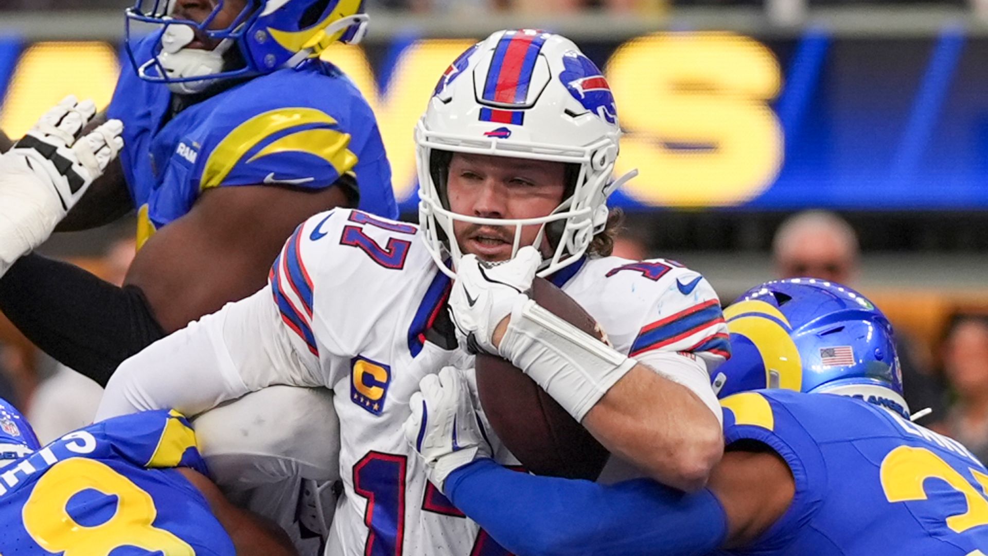 Rams stun Allen's Bills in highest-scoring game of NFL season