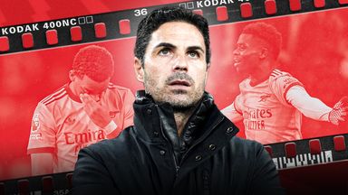 Image from Mikel Arteta interview: Arsenal manager says he envisaged lifting the Premier League title this weekend and discusses transfer plans