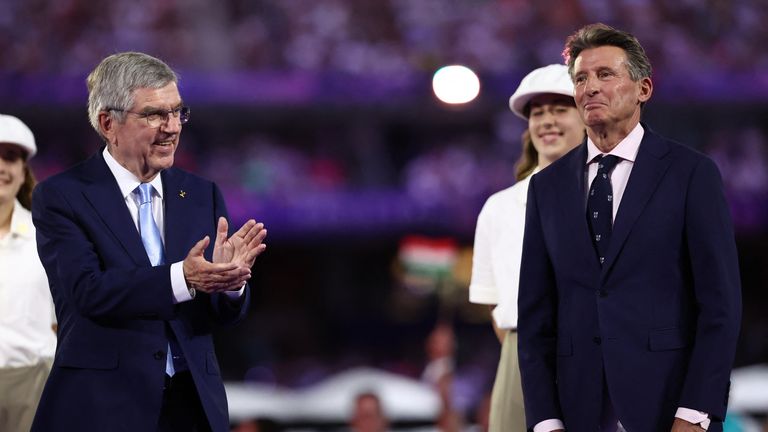 Lord Sebastian Coe is bidding to succeed Thomas Bach as president of the International Olympic Committee