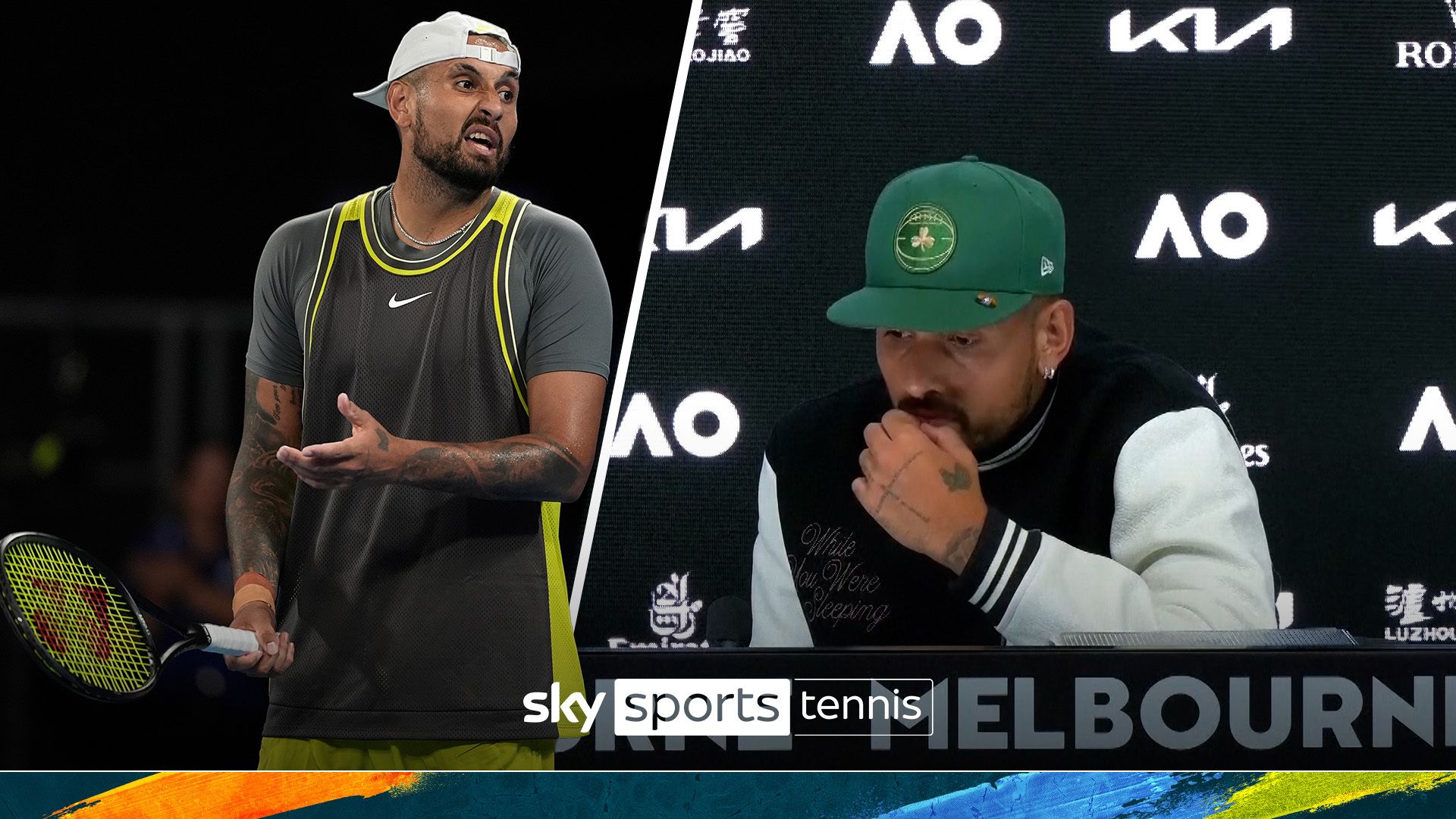 Kyrgios: I can't see myself playing a singles match here again