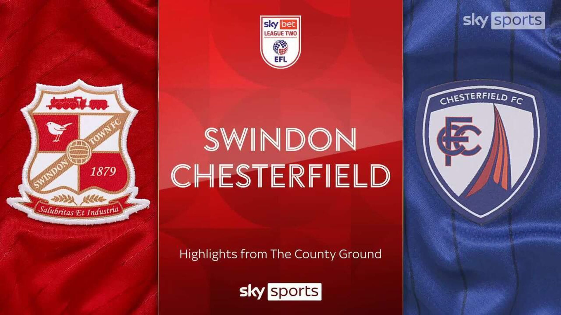 Swindon 1-0 Chesterfield