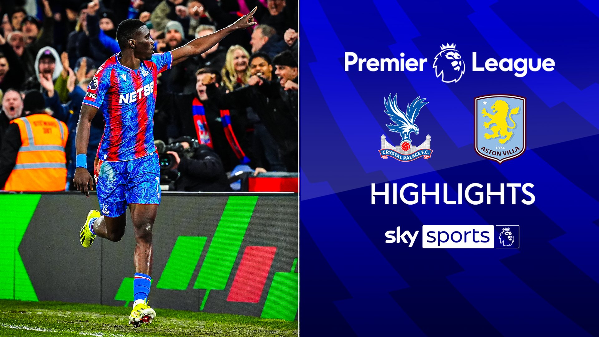 Sarr leads the way as Palace hit FOUR past Villa