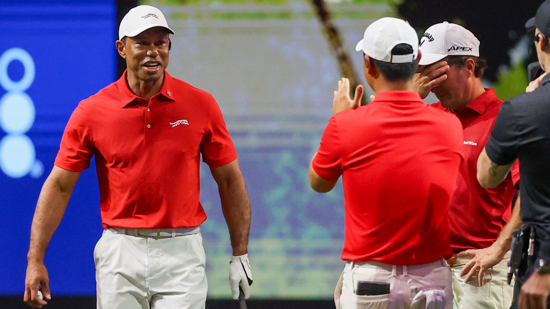 Tiger laughs at 'most embarrassing moment' after TGL blunder