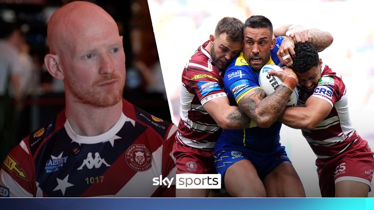 Warrington captain George Williams and Wigan skipper Liam Farrell spoke to Sky Sports ahead of Saturday's historic Super League Vegas clash