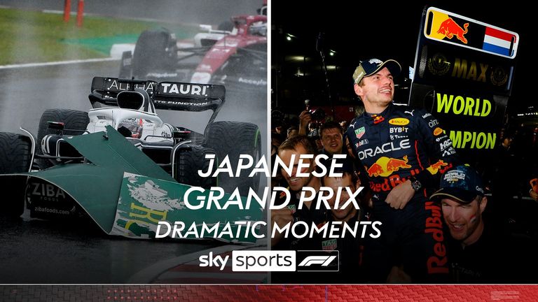 Look back at some of the most memorable moments to have taken place at the Japanese Grand Prix