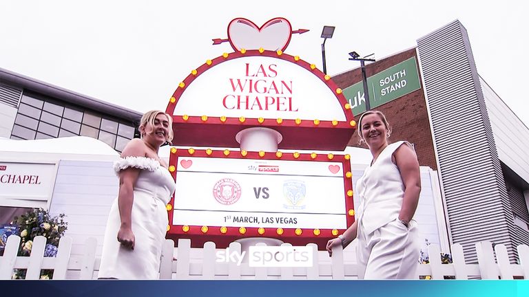 With Valentine's Day on Friday, love was very much in the air - and in particular in the Super League at Wigan