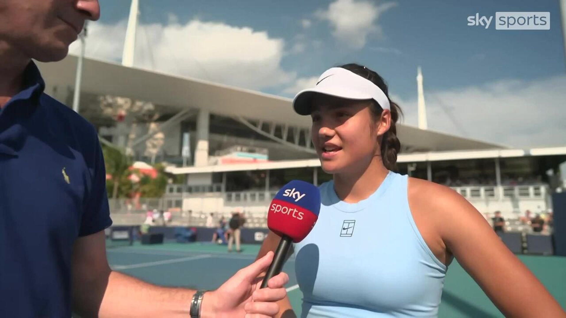 'I've come a long way' | Raducanu feeling positive heading into last eight in Miami