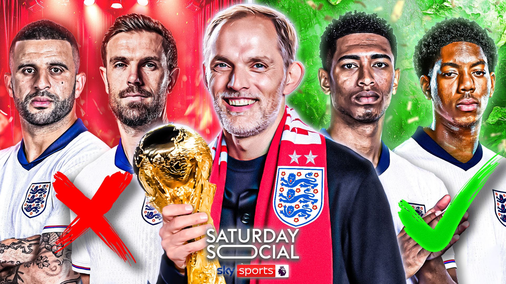 STAY or GO? Which players from Tuchel's first England squad make the World Cup?