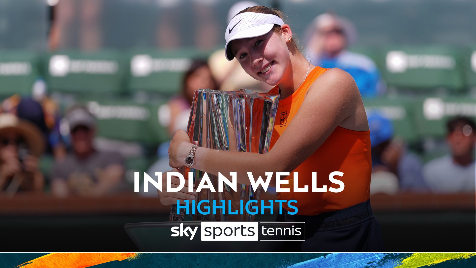 Andreeva stuns Sabalenka to claim Indian Wells title