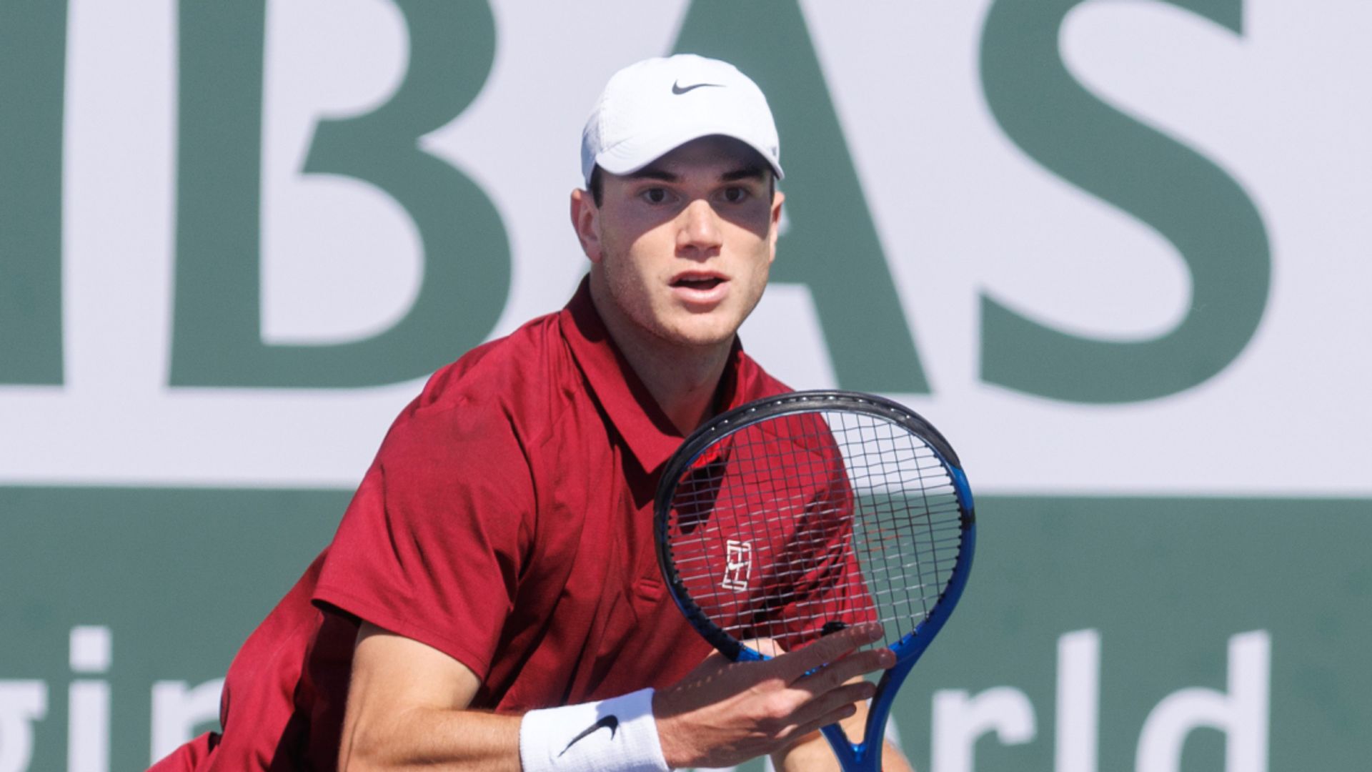 Jack Draper: British No1 overcomes shaky start at Indian Wells to beat American Jenson Brooksby in straight sets