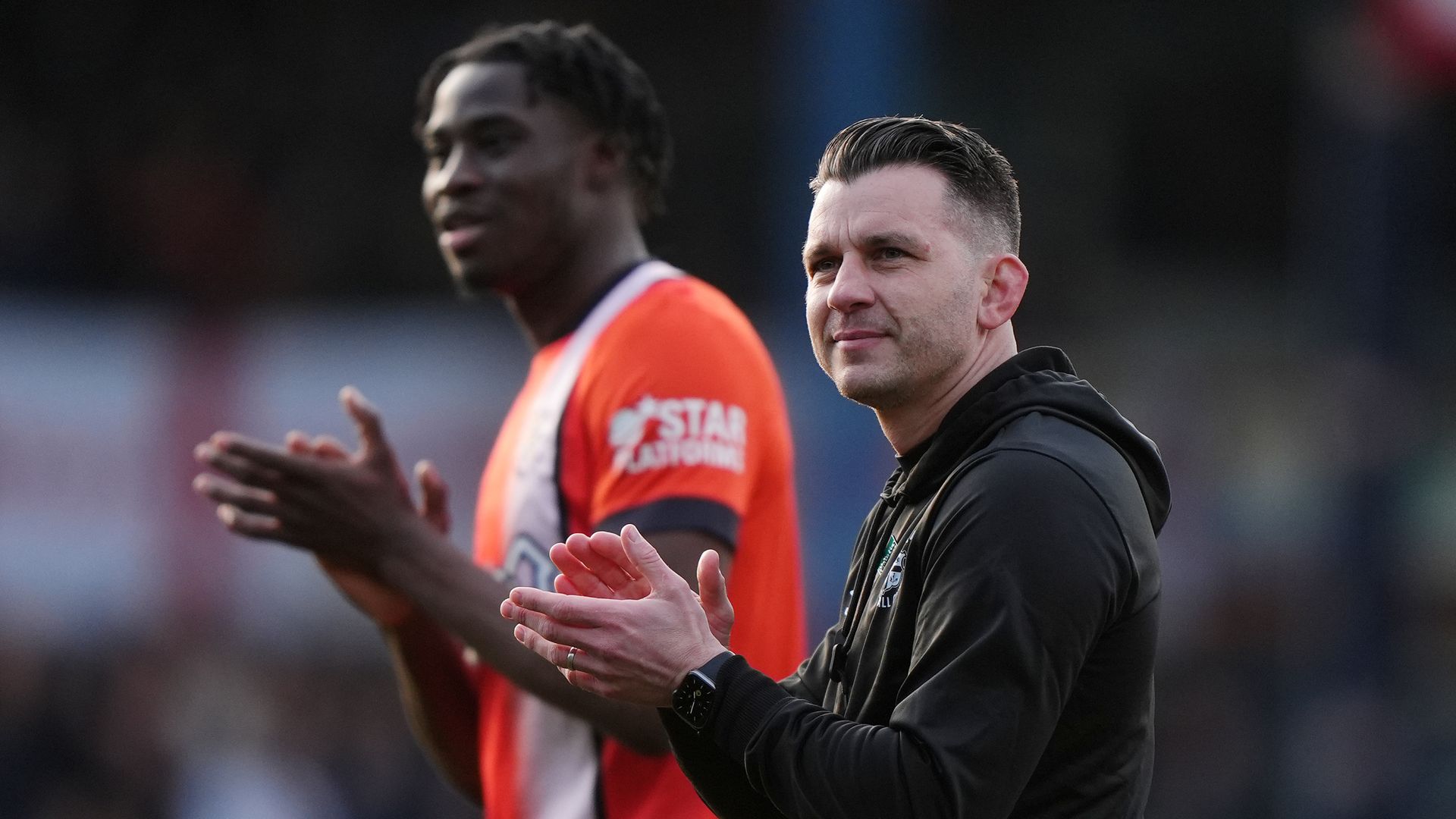 Struggling Luton claim first win under Bloomfield