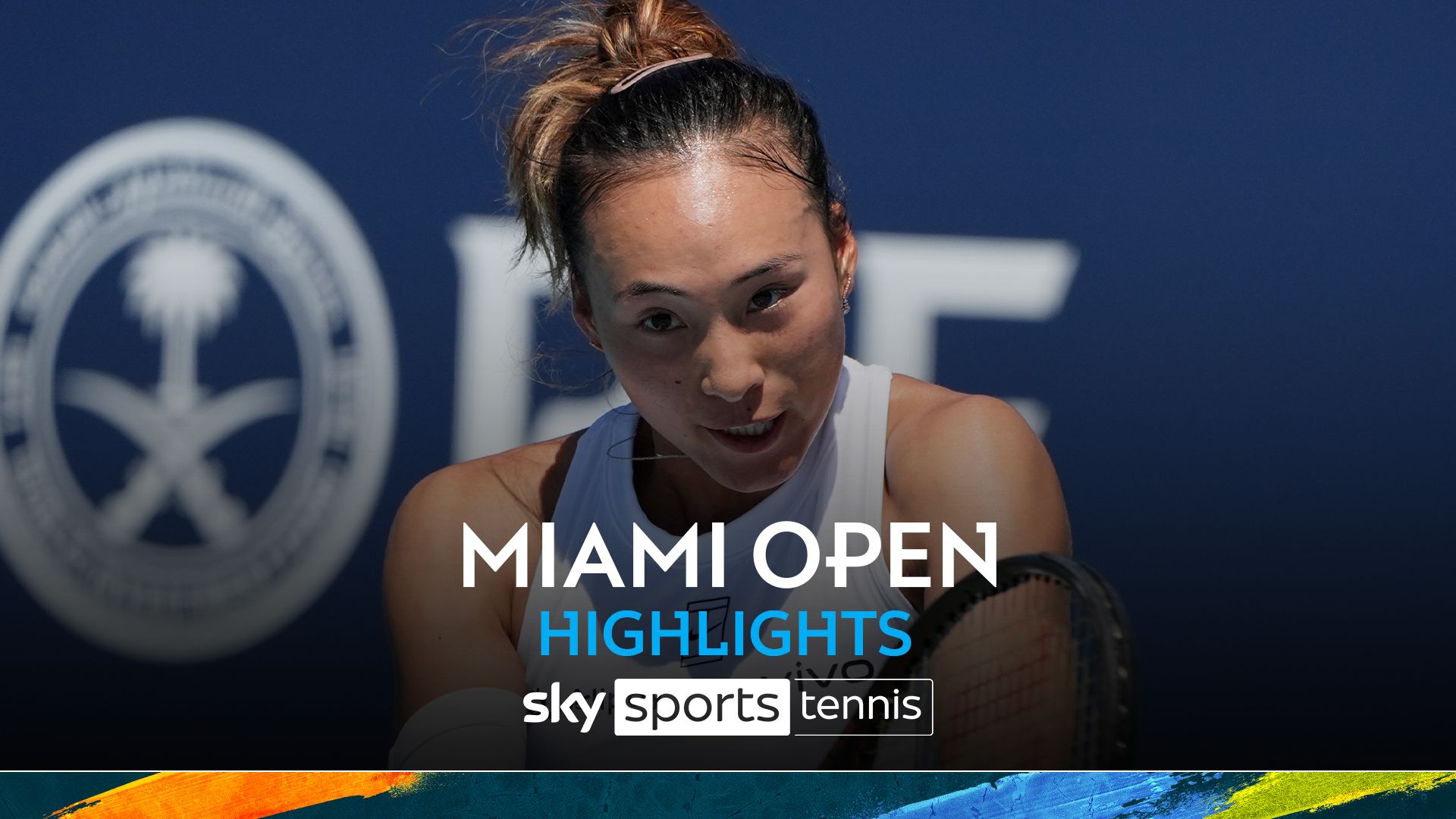 Zheng glides past Davis in straight sets at Miami Open