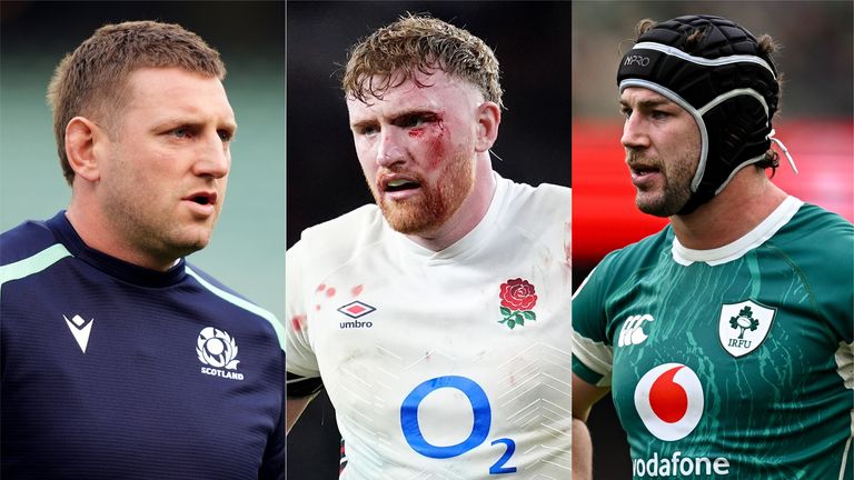 Finn Russell, Ollie Chessum and Caelan Doris each have big roles to play in Six Nations 2025's Super Saturday
