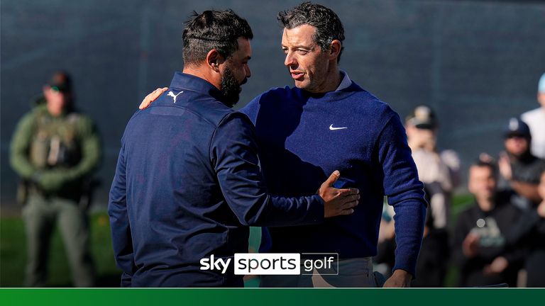 Highlights of the three hole play-off match between Rory McIlroy and Spaun at The Players