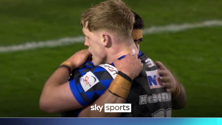 James McDonnell and Leeds respond to Warrington taking the lead with a well-worked try