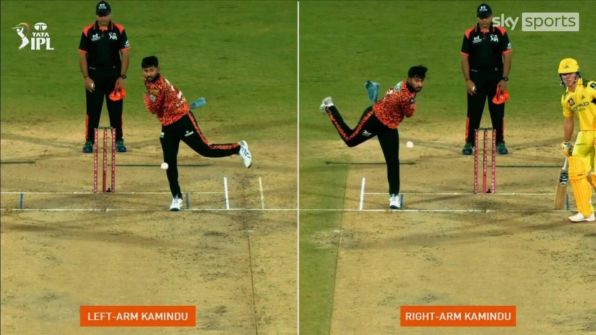 'Anything he can't do?!' | Kamindu Mendis stuns by bowling left AND right arm in IPL!