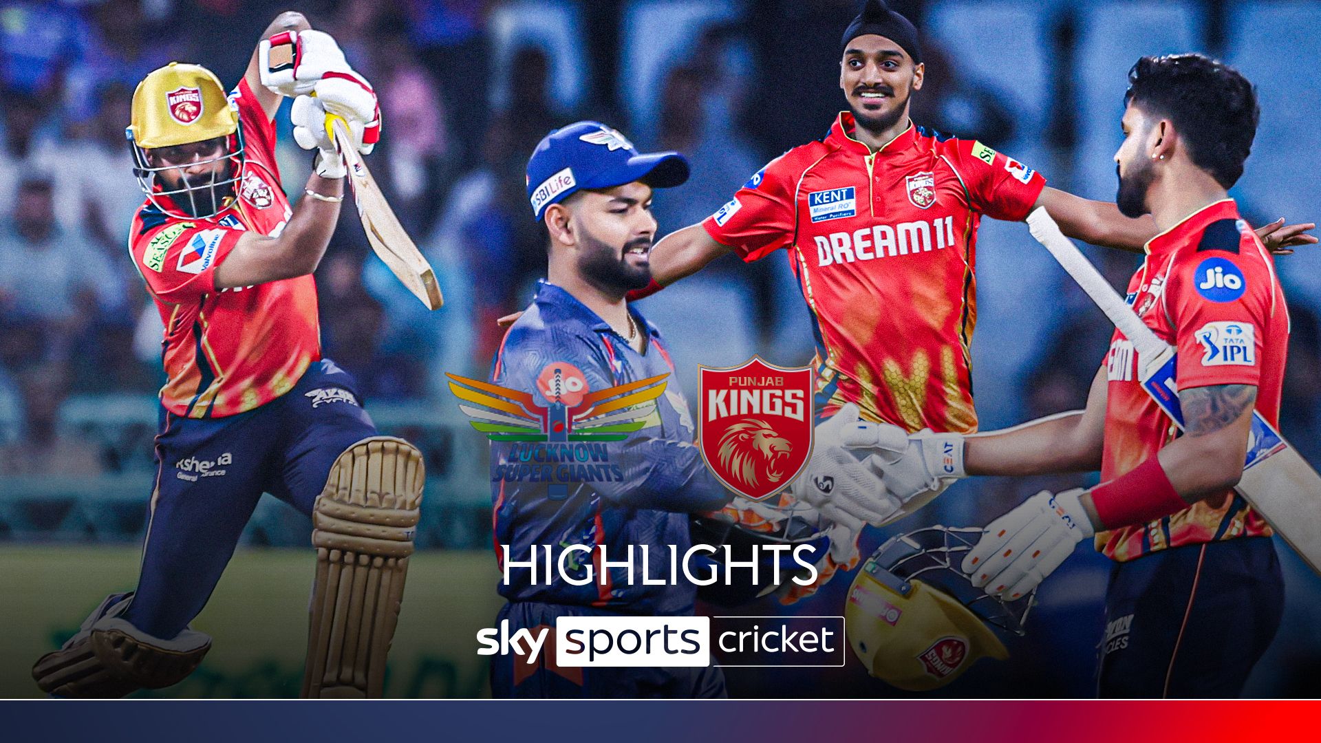 Punjab Kings beat Super Giants by EIGHT wickets!