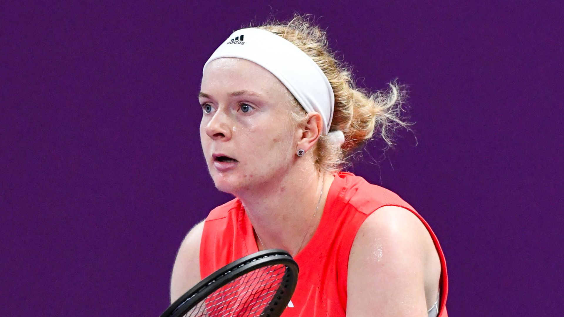 British tennis player leaves court in wheelchair after collapsing mid-match