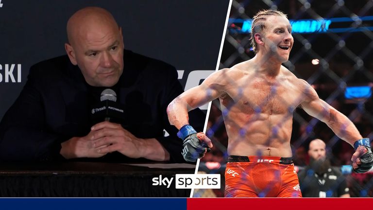 Paddy Pimblett is confident he will go on to become a world champion while Dana White says Pimblett showed he is 'the real deal' after his win over Michael Chandler.