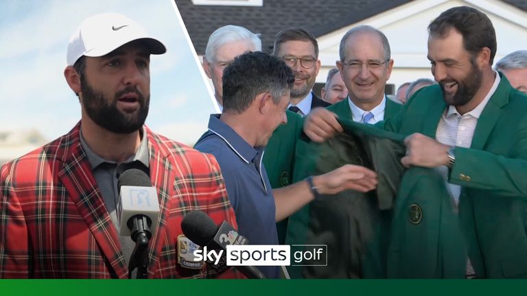 Scheffler admitted he felt privileged to be able to share Rory McIlroy's Masters joy with his friend
