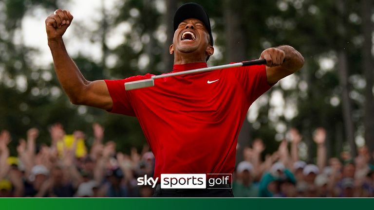 It's five years since Woods shocked the world by winning The Masters. We revisit his iconic win in 2019 with a selection of his best shots from the week