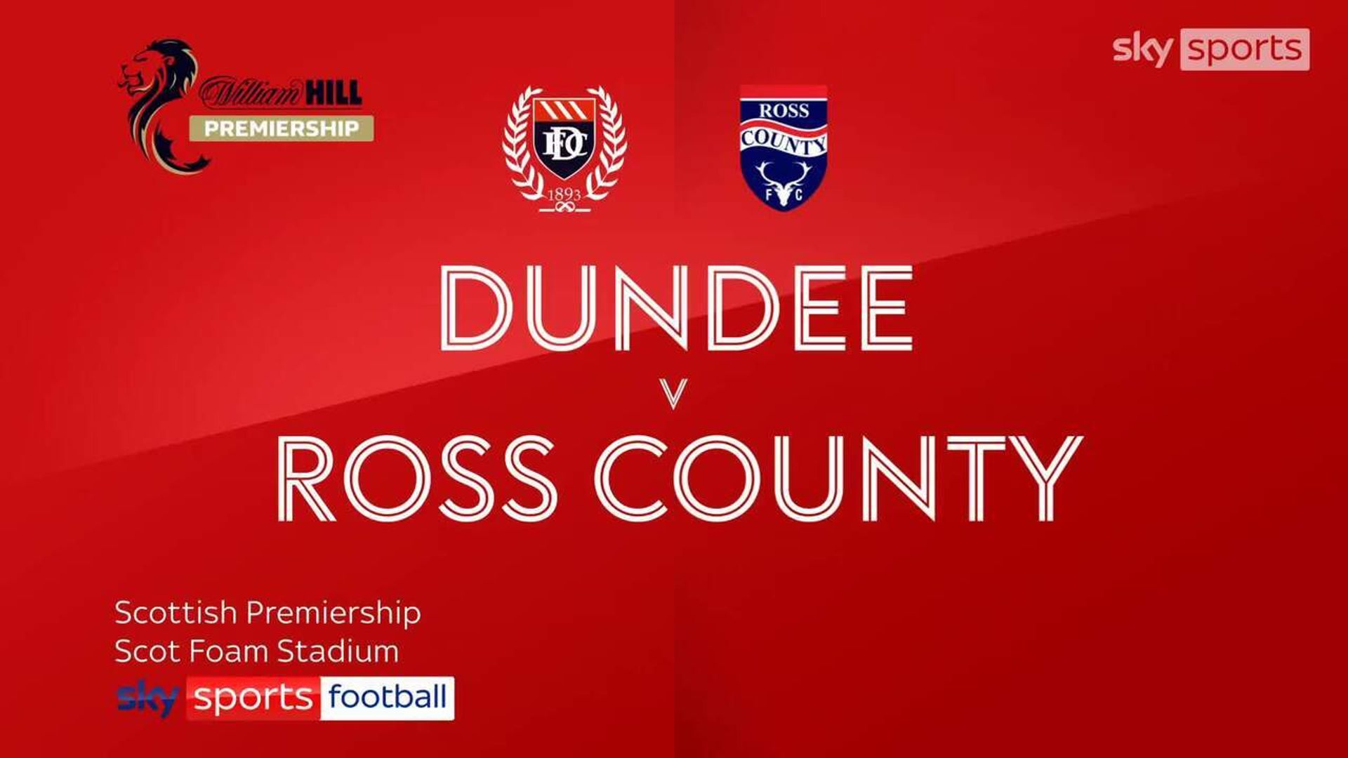 Dundee 1-1 Ross County