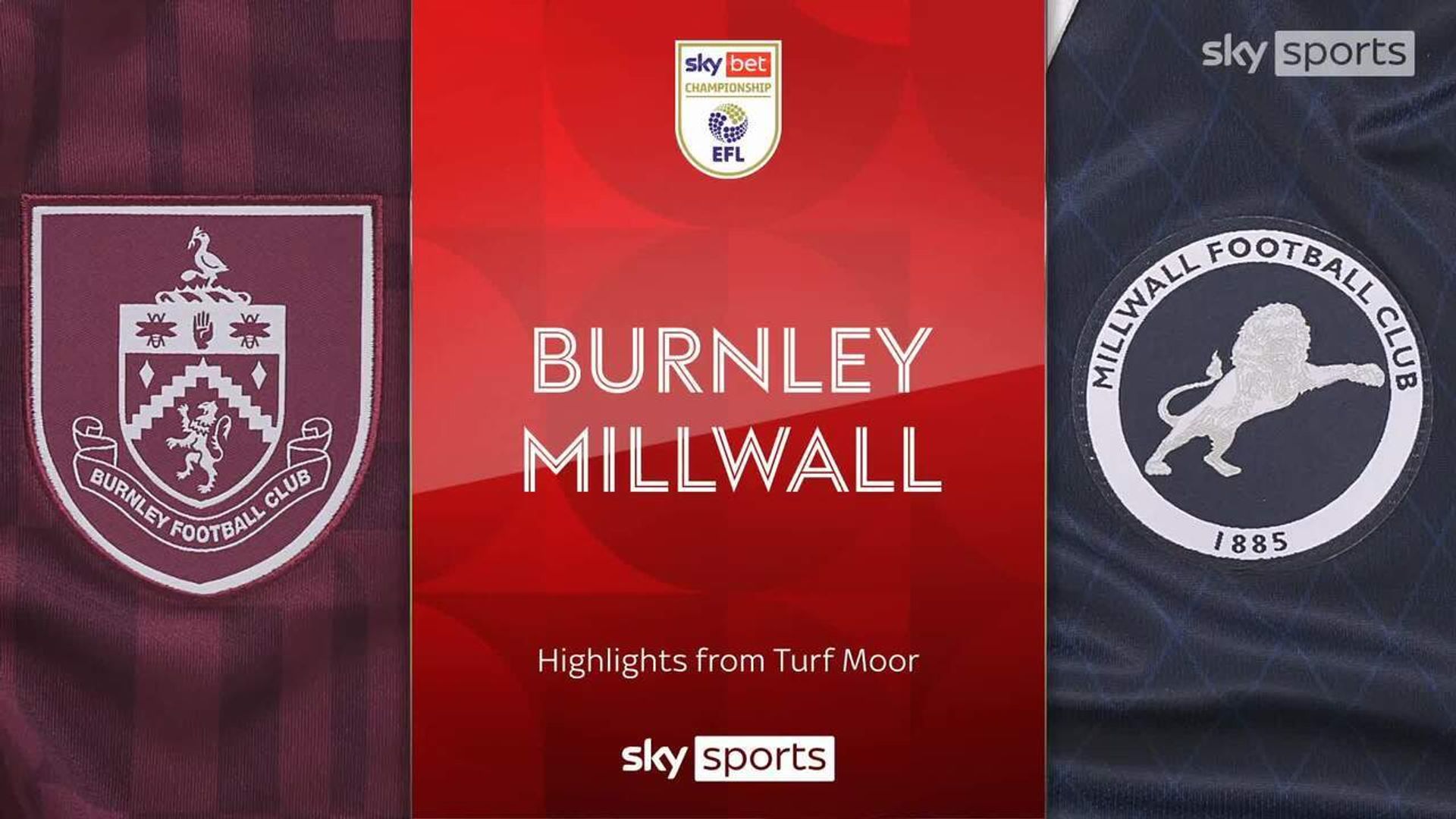 Burnley 3-1 Millwall