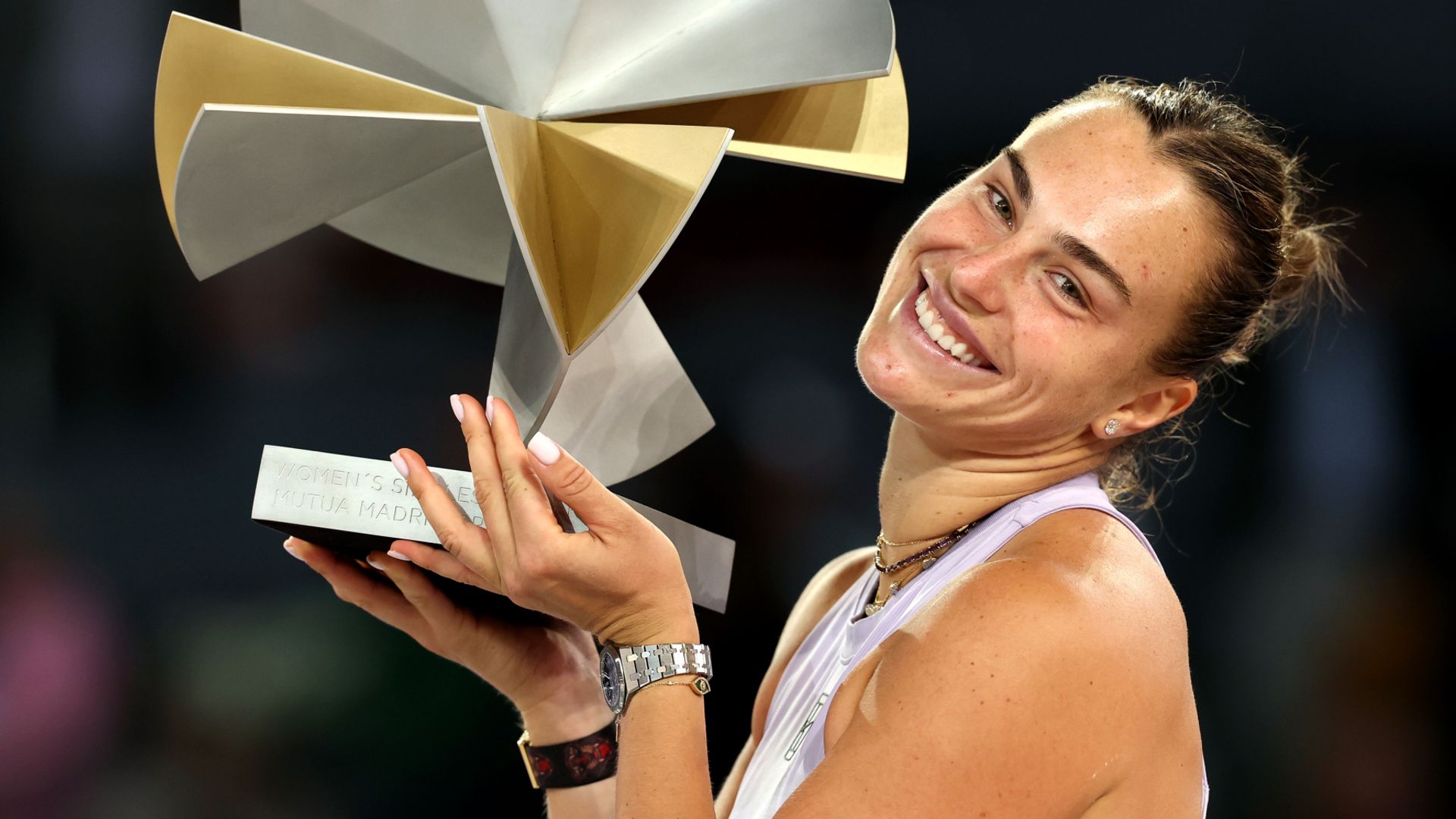 Sabalenka seals third Madrid Open title with dramatic victory over Gauff