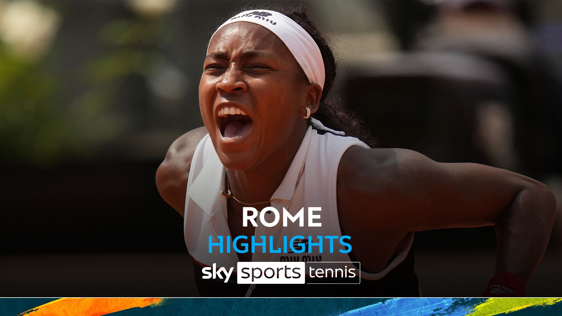 Gauff defeats Andreeva to reach semi-finals in Rome
