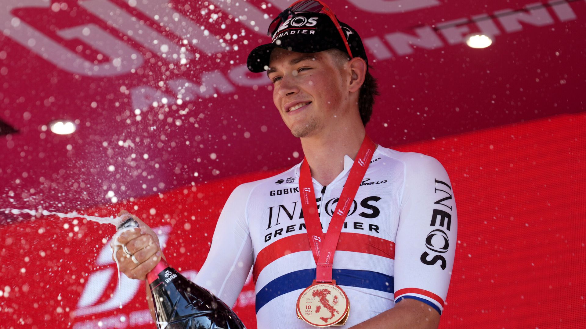 Britain's Tarling claims Giro d'Italia time trial victory