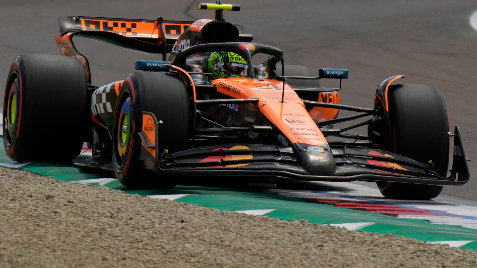 Emilia Romagna GP: Norris beats Piastri to fastest P3 time, Hamilton 10th LIVE!