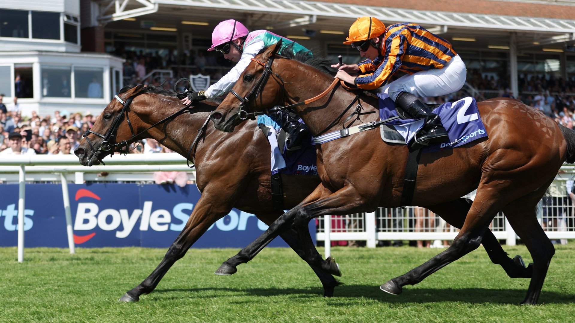 Lead Artist storms home to win Lockinge for Gosdens