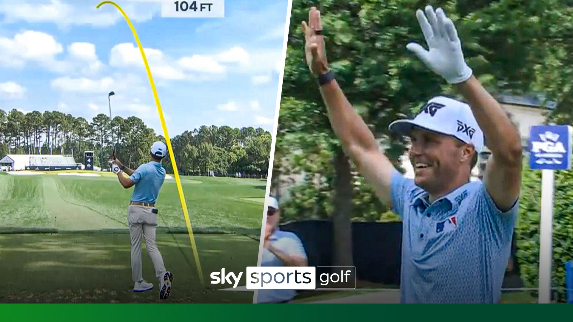 HOLE-IN-ONE! Cole nails first ace of 2025 PGA Championship!