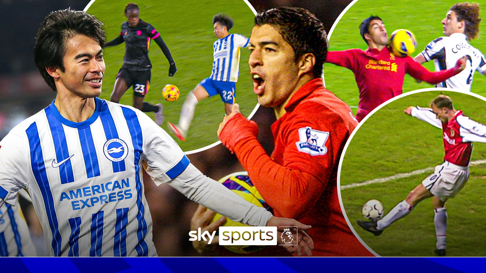 'World-class!' | The PL's best-EVER first touches: Bergkamp, Suarez, and more!
