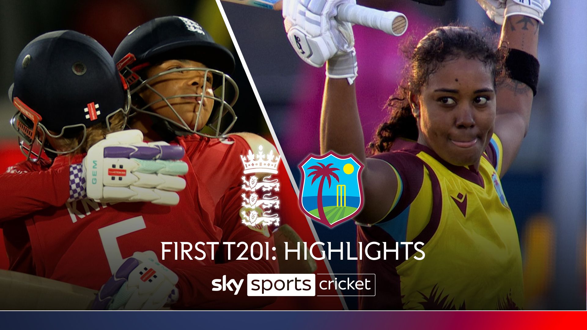 England vs West Indies | Women's First T20I highlights