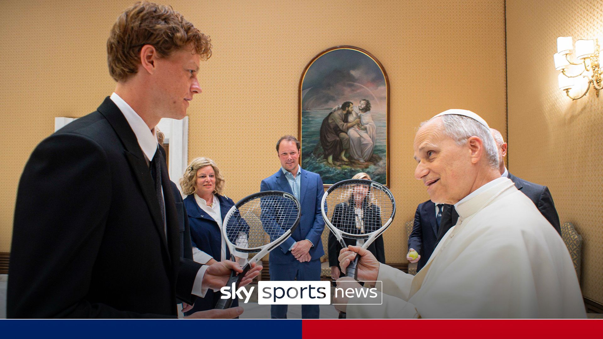 Sinner meets the Pope in the Vatican!