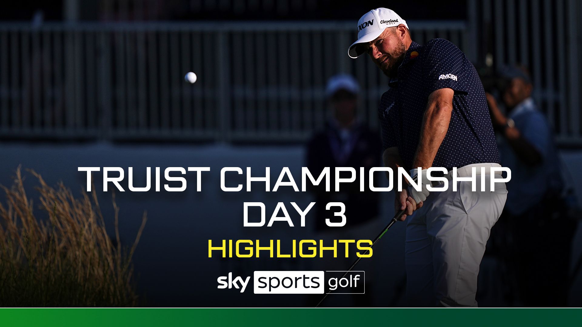Lowry leads as McIlroy plays catch up at the Truist Championship
