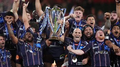 Bordeaux-Begles became Champions Cup winners for the first time with victory over Northampton in Cardiff