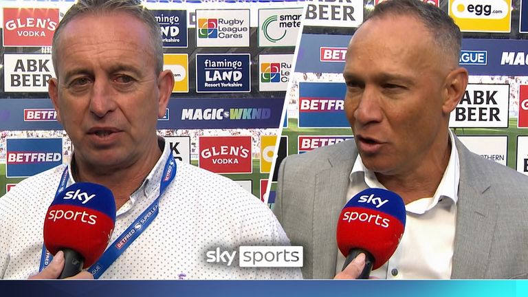 Leigh Leopards and Catalans Dragons head coaches Adrian Lam and Steve McNamara reflect on their team's performances after the game
