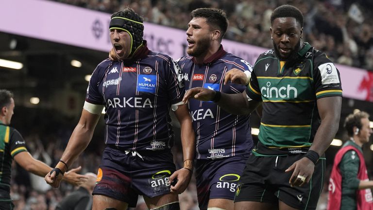Bordeaux-Begles became Champions Cup winners for the first time with victory over Northampton in Cardiff